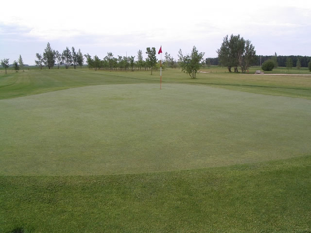 Hole 15 green